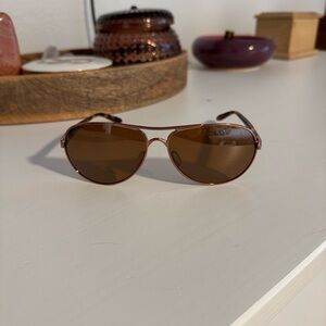 Oakley Brown Aviator Sunglasses